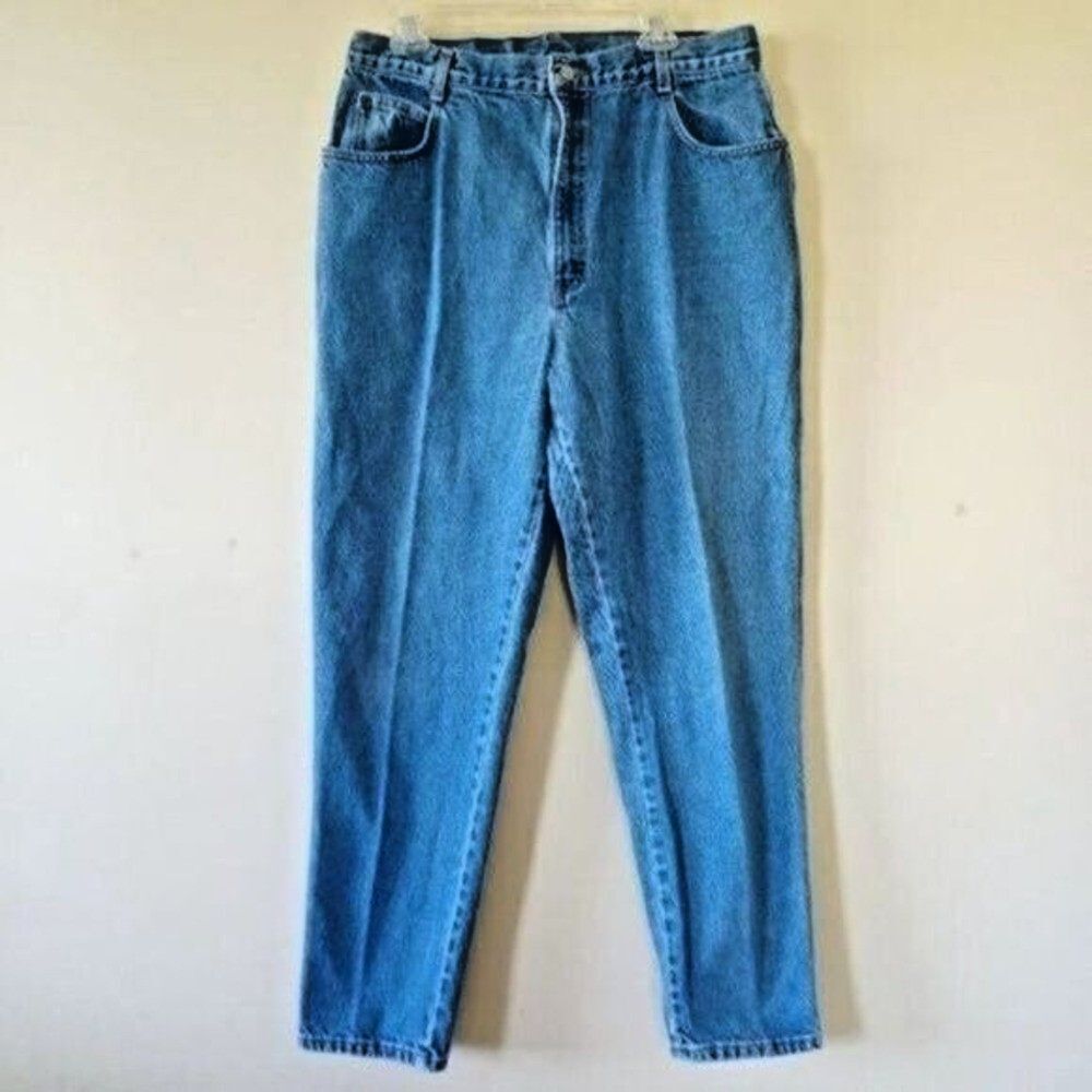 Vtg Gitano Mom Jeans 80s Sz 16x31 Tall High Waist Ribcage Rise Relaxed Tapered